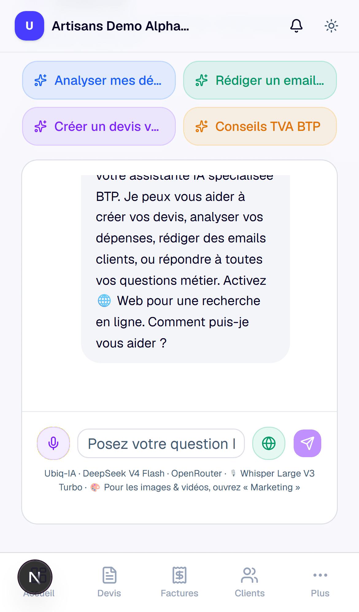 Votre IA de chantier